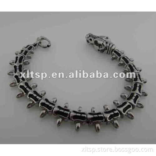 TS039 Snake Feature Casting Steel Braceles Jewelry 2012